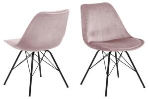 Ízléses szék Nasia - világos rózsaszín