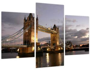 Kép - Tower Bridge éjszaka (90x60 cm)
