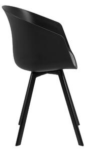 Ízléses szék Almanzo - fekete
