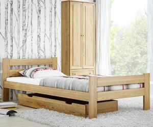 AMI bútorok Kenta VitBed ágy 90x200cm tölgy