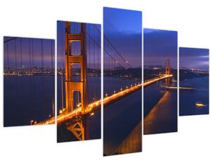 Kép - Golden Gate híd (150x105 cm)