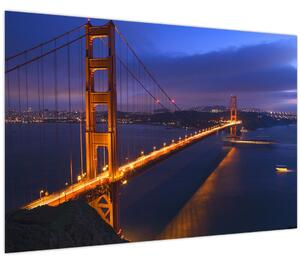 Kép - Golden Gate híd (90x60 cm)