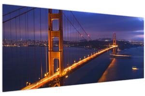 Kép - Golden Gate híd (120x50 cm)