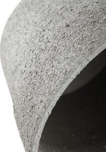 KONDELA Virágcserép, műanyag kőporos, beton, AUSON TYP 1