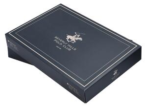 Ranforce Pamut Ágyneműhuzat, Beverly Hills Polo Club BHPC 001 Sötétkék / Fehér, 160 x 220 cm