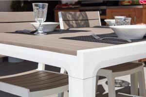 Kerti asztal Keter Harmony fehér | cappuccino