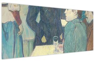 Kép - Henri de Toulouse-Lautrec, A Corner of the Moulin de la Galette, reprodukciók (120x50 cm)