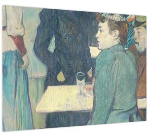 Üveg kép - Henri de Toulouse-Lautrec, A Corner of the Moulin de la Galette, reprodukciók (70x50 cm)