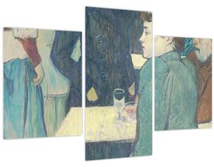 Kép - Henri de Toulouse-Lautrec, A Corner of the Moulin de la Galette, reprodukciók (90x60 cm)