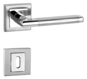 Inox négyzetrozettás BB kilincs