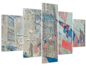 Kép - Childe Hassam, Allies day, reprodukciók (150x105 cm)