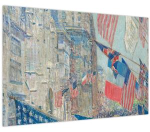 Kép - Childe Hassam, Allies day, reprodukciók (90x60 cm)