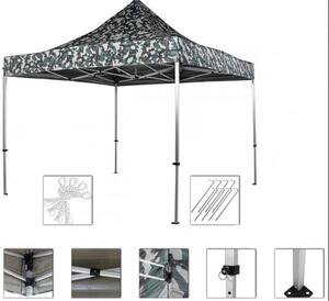 INSTENT PRO Kerti pavilon Urban 3 x 3 m + 4 oldalfal