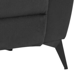 Luxus hármas fotel Nydia - szürke