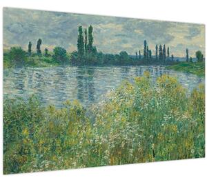 Kép - Claude Monet, Banks of the Seine, reprodukciók (90x60 cm)