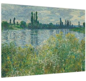 Kép - Claude Monet, Banks of the Seine, reprodukciók (70x50 cm)