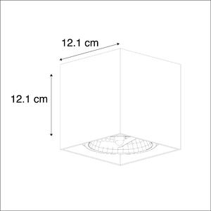 Design négyzet alakú, 1-világosszínű, 1 x G9 dobozával