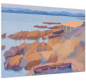 Kép - Henri Edmond Cross, Calanque des Antibois, reprodukciók (70x50 cm)