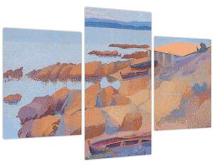 Kép - Henri Edmond Cross, Calanque des Antibois, reprodukciók (90x60 cm)