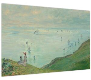 Kép - Henri Fantin-Latour, Cliffs at Pourville, reprodukciók (90x60 cm)