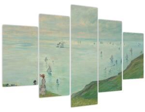 Kép - Henri Fantin-Latour, Cliffs at Pourville, reprodukciók (150x105 cm)
