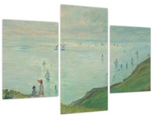 Kép - Henri Fantin-Latour, Cliffs at Pourville, reprodukciók (90x60 cm)