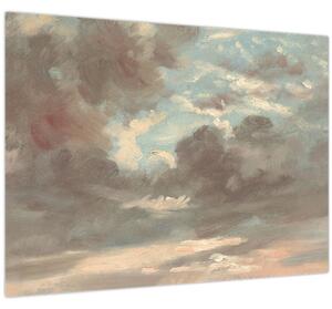 Kép - John Constable, Cloud Study Stormy Sunset, reprodukciók (70x50 cm)