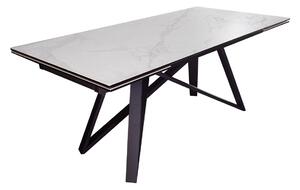 Széthúzható kerámia étkezőasztal Callen 180-220-260 cm szürke