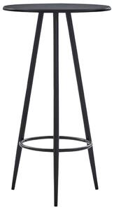 Bárasztal - Fekete - MDF - 60x107,5cm