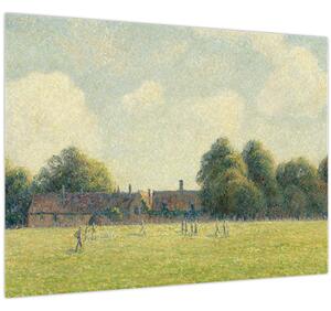 Kép - Camille Pissarro, Hampton Court Green, reprodukciók (70x50 cm)