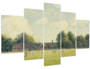 Kép - Camille Pissarro, Hampton Court Green, reprodukciók (150x105 cm)