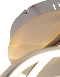 Design mennyezeti lámpa acél LED-del - Viola