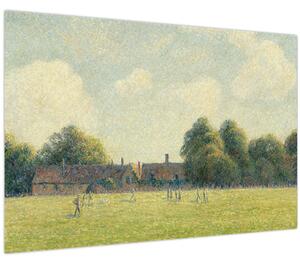 Kép - Camille Pissarro, Hampton Court Green, reprodukciók (90x60 cm)