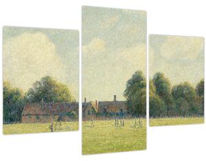 Kép - Camille Pissarro, Hampton Court Green, reprodukciók (90x60 cm)