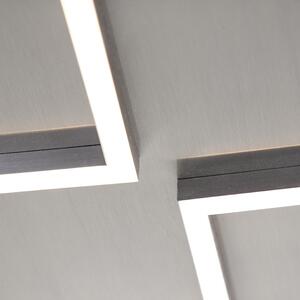 Design mennyezeti lámpa acél LED-del és dimmerrel - Plazas Mondrian