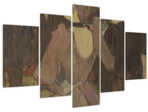Kép - Henri de Toulouse-Lautrec, La Goulue and Her Sister, reprodukciók (150x105 cm)