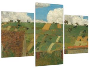 Kép - Edouard Vuillard, Landscape of the Ile de France, reprodukciók (90x60 cm)
