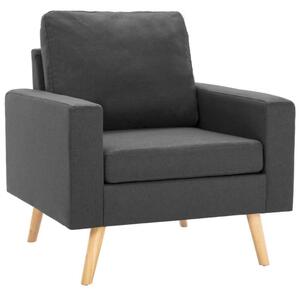 VidaXL Sötétszürke Szövet Karosszék - Modern Design