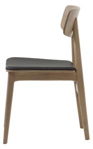 Stílusos szék Harper natúr - fekete