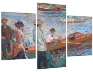 Kép - Auguste Renoir, Oarsmen at Chatou, reprodukciók (90x60 cm)