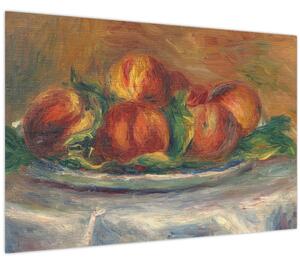 Kép - Auguste Renoir, Peaches on a Plate, reprodukciók (90x60 cm)