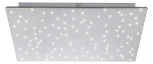 45 cm-es fehér mennyezeti lámpa LED-del, távirányítóval - Lucci