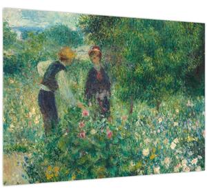 Kép - Auguste Renoir, Picking Flowers, reprodukciók (70x50 cm)