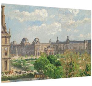 Kép - Camille Pissarro, Place du Carrousel, Paris, reprodukciók (70x50 cm)
