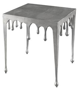 Kisasztal LIQUIDE 46 cm - ezüst