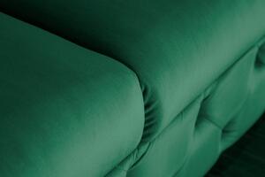 Stílusos ülőgarnitúra Rococo 240 cm / Zöld