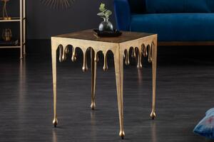 Design oldalsó asztal Gwendolyn L 50 cm arany