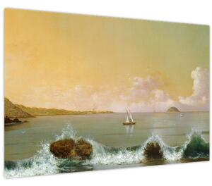 Kép - Martin Johnson Heade, Rio de Janeiro Bay, reprodukciók (90x60 cm)