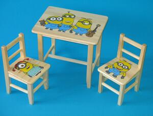 Gyermekasztal székekkel Mimoni + kis asztal ingyen !!!