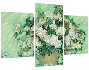 Kép - Vincent van Gogh, Roses, reprodukciók (90x60 cm)